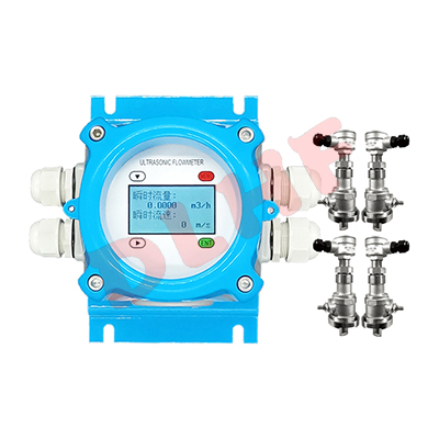 雙聲道電池供電IP68型超聲波流量計插入式